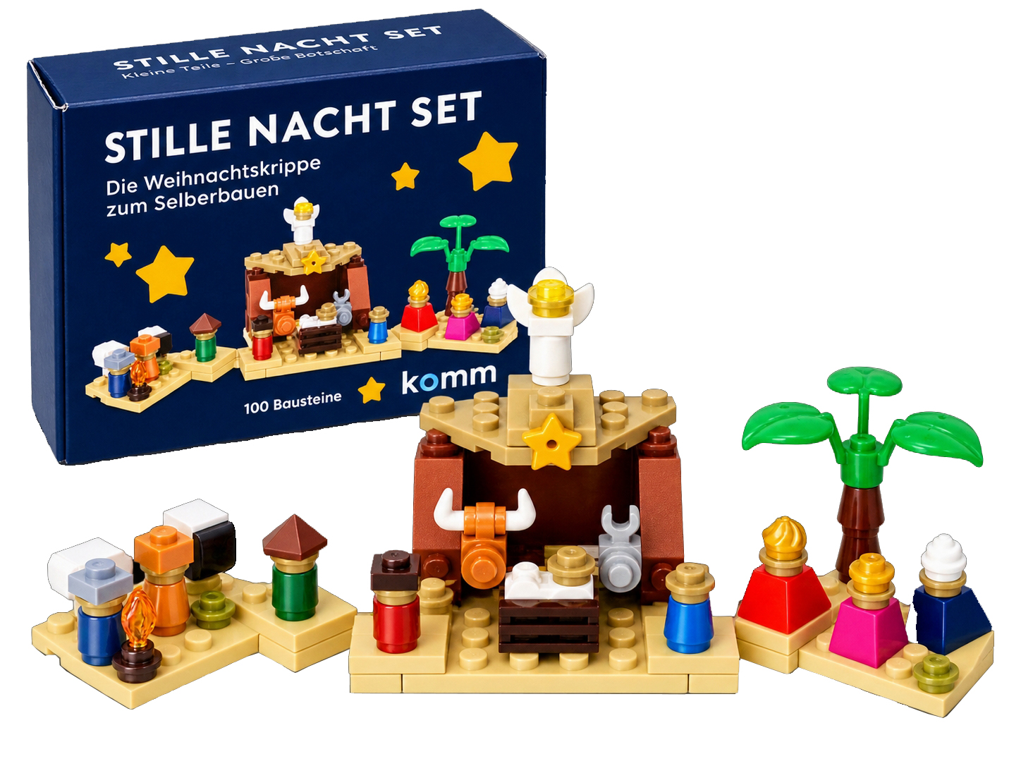 Stille Nacht Set - Die Weihnachtskrippe zum Selberbauen