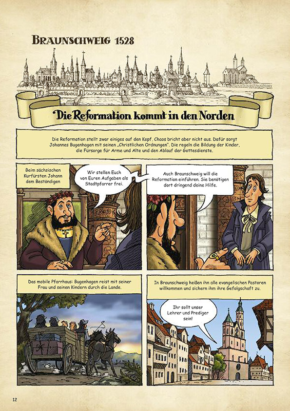 Comic "Johannes Bugenhagen - Die Reformation im Norden"